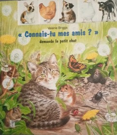 "Connais-tu mes amis?" demande le petit chat - Click to enlarge picture.